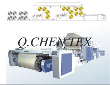 Textile Weaving Machine , Sizing Machine With Four Squeezing