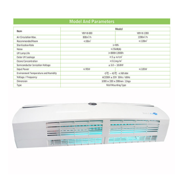 240V standard 90w Ionizer purifiers air disinfection ozone generator