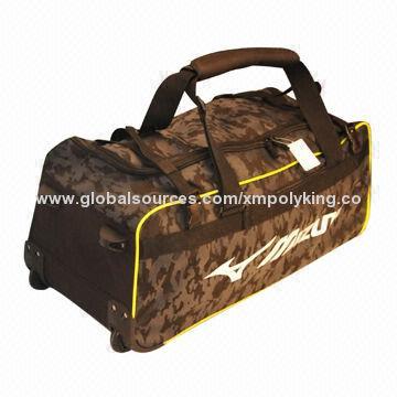 OEM/ODM Polyester Camo Design Best Brand Trolley Luggage Bag, OEM Designs/Buyers' Logos Available