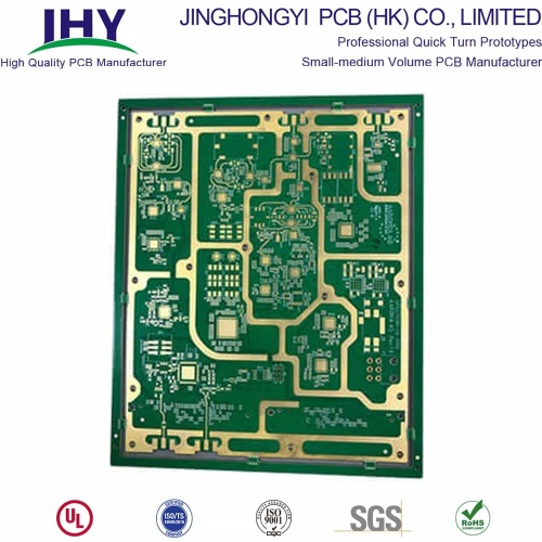 6 Layer Rogers4350B+Shengyi Fr4 High Frequency PCB