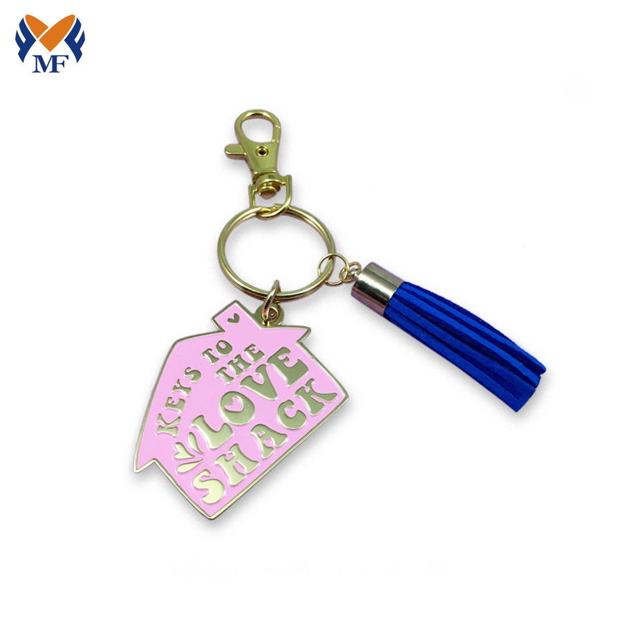 Customized Heart Shape Keychain