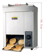 Commercial Automatic Transmission Hamburger Toaster