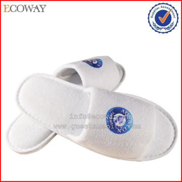 hot transfer print hotel slippers