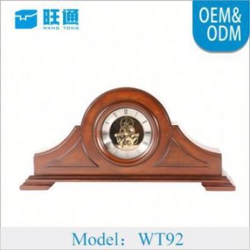 Good Quality wooden classic Handmade Customized wall night light wall clock