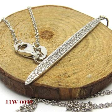 925 silver necklace jewelry diamond pendant fashion necklace