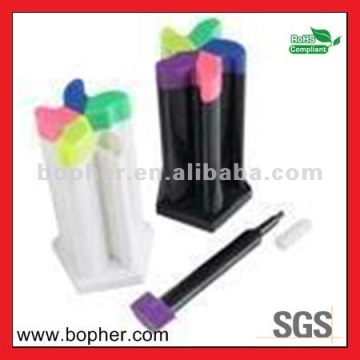 mini plastic gel highlighter pen