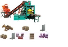 Cement interlocking blocks machine QTY4-20 with best quality