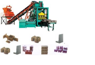 Cement interlocking blocks machine QTY4-20 with best quality
