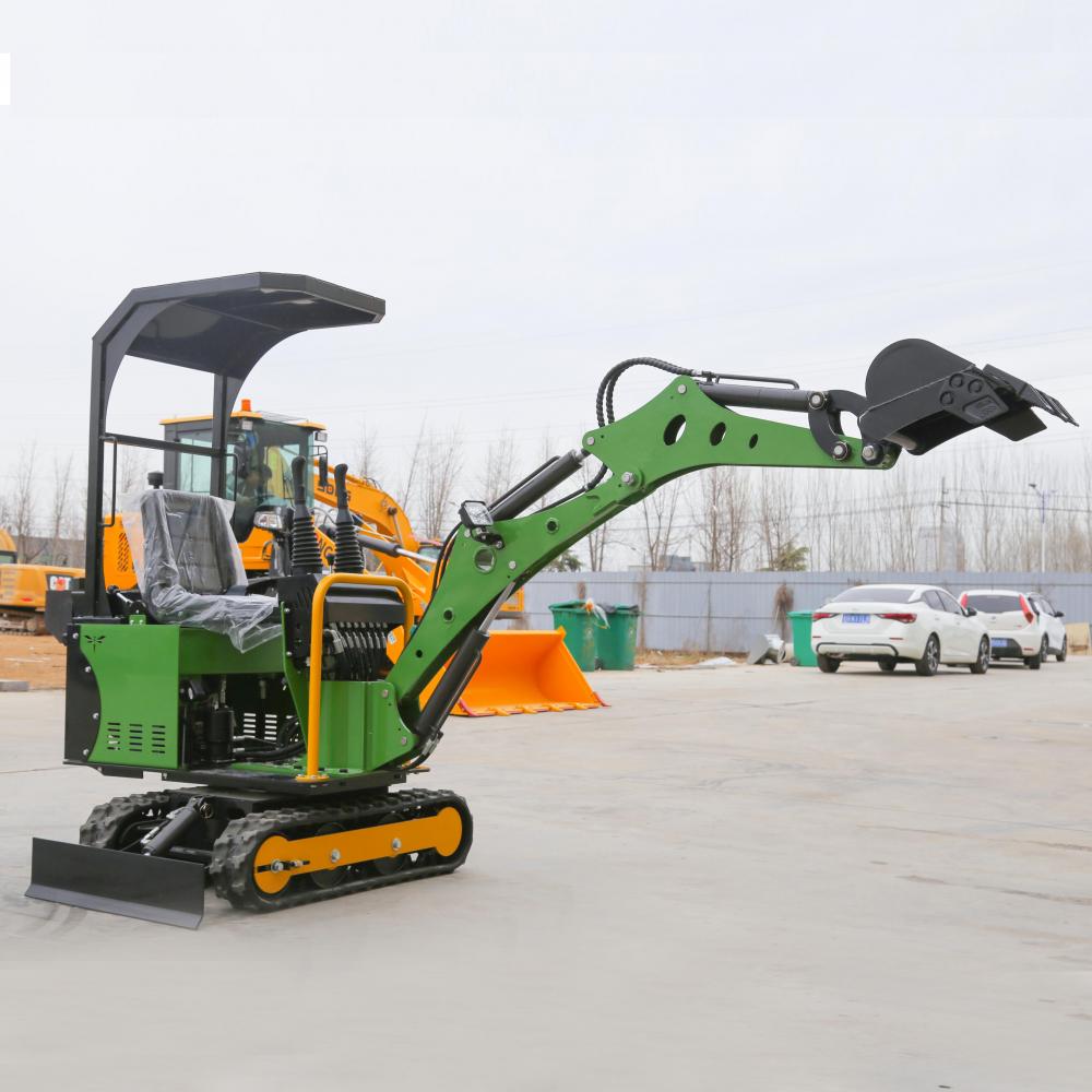 Mini excavatrice économique des coûts de main-d'œuvre de 0,8 tonne