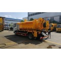 Dongfeng Euro 6 Cleaning suction truck 3.5cm