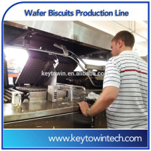 Fully automatic wafer biscuits production line
