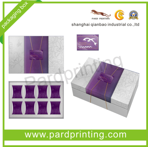 Environmental Mooncake Cardboard Packaging Box (QBF-1415)