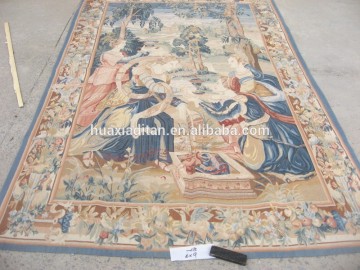 hight quality!aubusson tapestry hand knoted wool