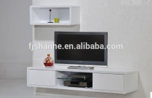 SH white tv stand set
