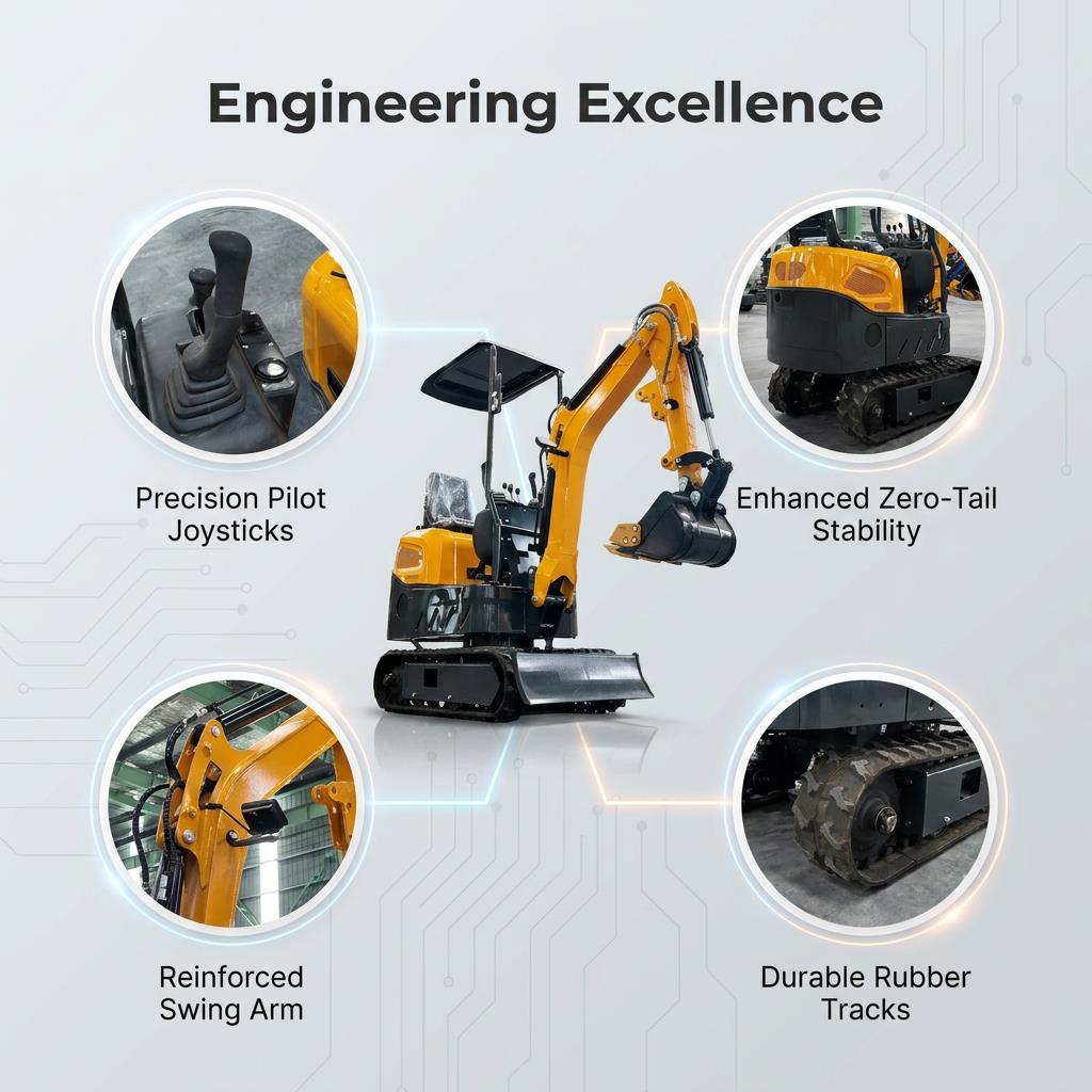 12C mini ekskavatör 1 12C mini excavator 1