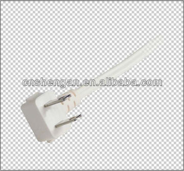 PSE Approval Japan AC Power Cord with right angle plug