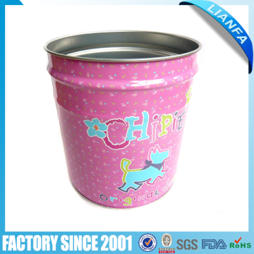 High Quality Chinese Factory Tin Bucket for Waste Paper