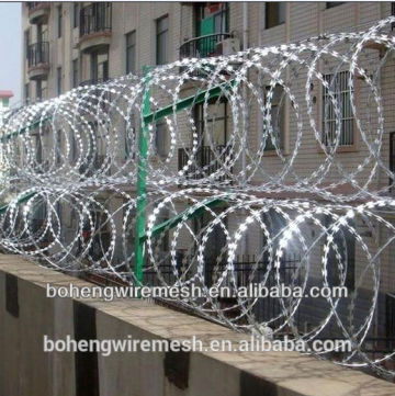 high quality stainless steel razor wire barbed wire