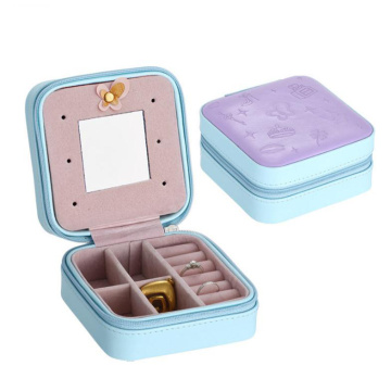 portable display cases PU jewelry box