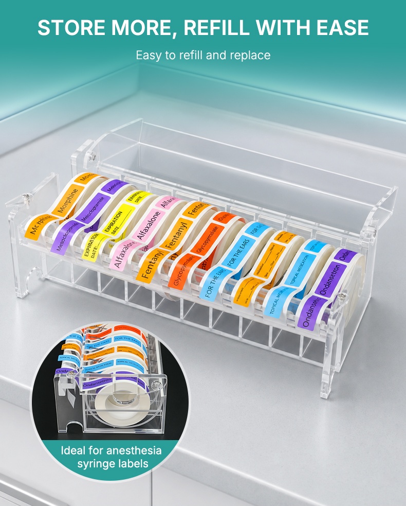 dispensador de portaetiquetas label holder dispenser