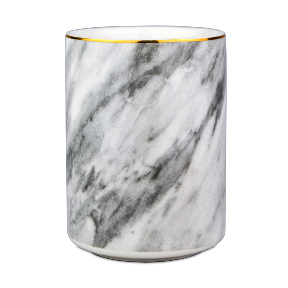 Luxury Marble Simulation Surface Scented Candles In Bulk
