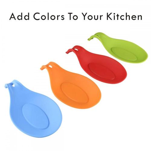 Silicone Spoon Rest Kitchen Supports de cuillères en silicone