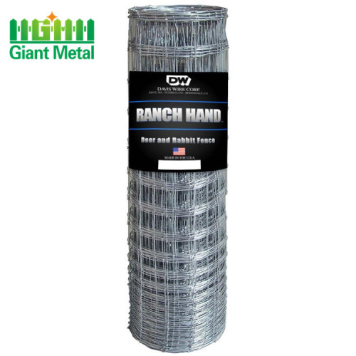 Kilang Galvanized Farm Fence 4 Kaki Rusa Pagar