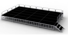 Outdoorsindoors portable stages for speical events