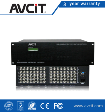 AV Control Solution, Video Matrix, 8x8 Matrix, RGB Matrix Switcher Wih Audio