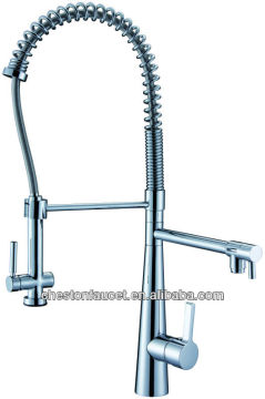 Multifunction single-lever pull down kichen mixer