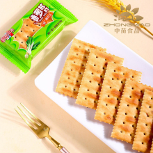 Healthy Green Onion Soda Cracker Bites