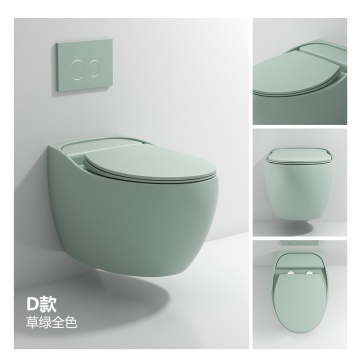 Wall hung toilet with concealed cistern ceramic