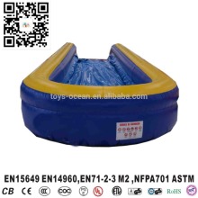 2017 crazy inflatables single water slide and popular inflatable water slip n slide