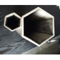 Tubo hexagonal de precisión de acero inoxidable sin costura