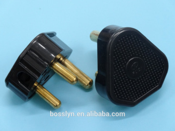 AC Male Power Plug BS546 3PIN South Africa Plug