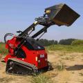 Stand terkecil di trek mini skid steer loader