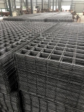 Black Wire Mesh Panel