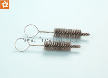 steel wire tube brush with loop/spiral brush