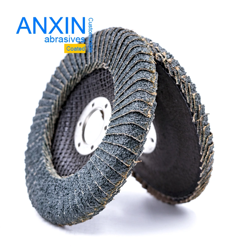 Folded Flap Disc for R Angle Grinding or Deburring