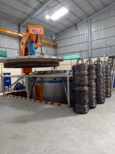 Iron steel wire annealing treatment furnace