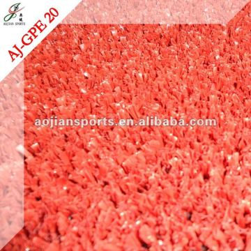 Running track artificial grass