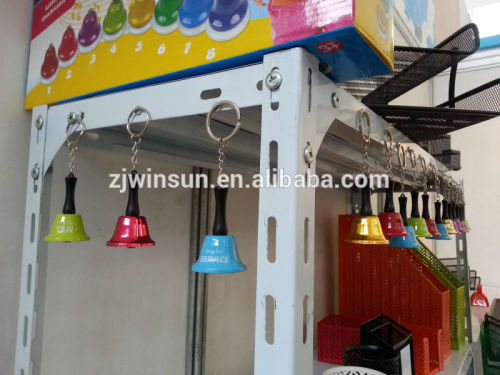 metal bell keychain with funny words