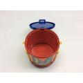 Plastic cartoon circular storage box