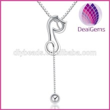 Fashion Music note Silver 925 pendant