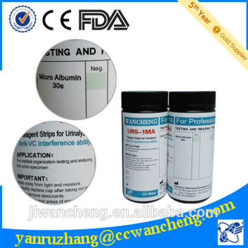 Urine Test Strip,URS-1MA,urine microalbumin