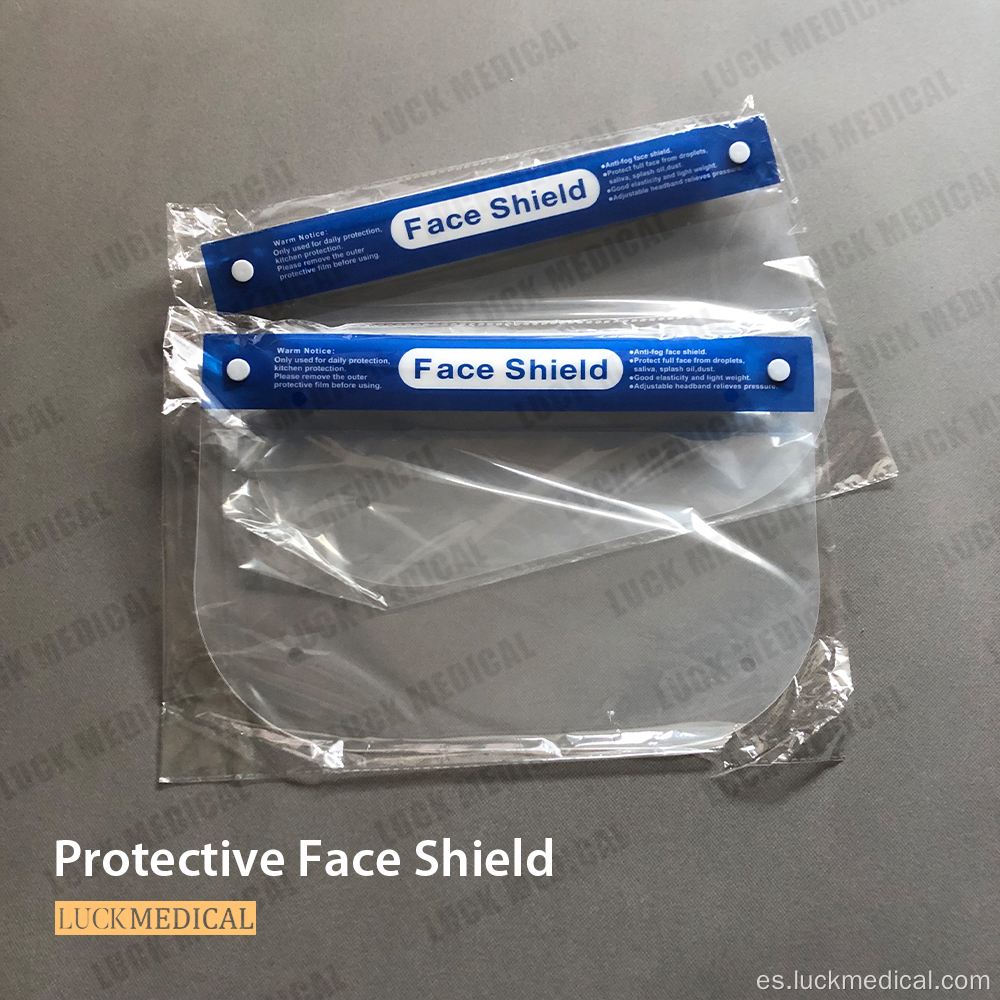 Escudo facial protector al aire libre Tamaño de adulto/niño