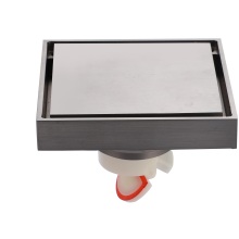 Brass Swimming Pool Drain Grate with Modern Satin Finish