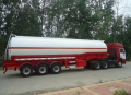 SHACMAN premier mover met oplegger van aluminium brandstoftank