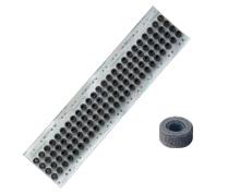 Concentric circle foam double sided tape diecut parts