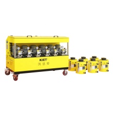 PLC Controlled Multi-Point Hydraulic Synchronous Lifting Power Station Jack